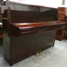 Load image into Gallery viewer, Opus U109 Upright Piano in Plum Mahogany Gloss Finish
