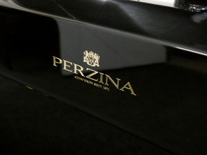 Perzina 122 Konsumat Upright Piano in Black High Gloss