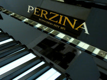 Load image into Gallery viewer, Perzina 122 Konsumat Upright Piano in Black High Gloss