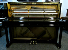 Load image into Gallery viewer, Perzina 127 Europa Upright Piano in Black High Gloss
