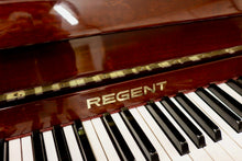 Load image into Gallery viewer,  - SOLD - Regent 118 Upright piano in polished mahogany