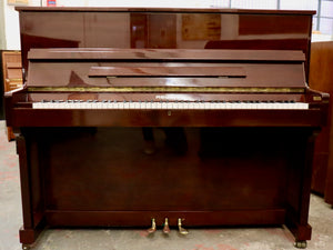  - SOLD - Regent 118 Upright piano in polished mahogany