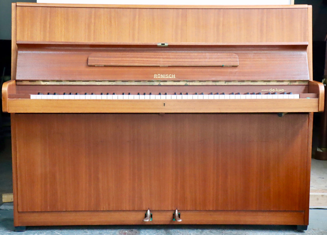 Ronisch Upright Piano in Teak Cabinet