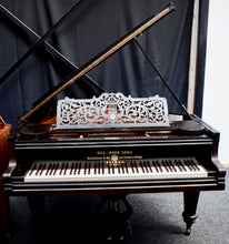 Load image into Gallery viewer,  - SOLD - Ibach Grand Piano in Ebony Cabinet