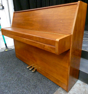 Samick CS108 Upright Piano in German Walnut Cabinet