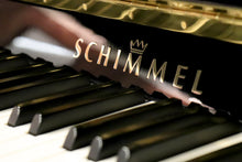 Load image into Gallery viewer, Schimmel C126 Tradition Upright Piano in Black High Gloss