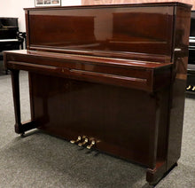 Load image into Gallery viewer,  - SOLD - Schimmel Centennial Model Upright Piano in Mahogany Gloss Finish