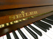 Load image into Gallery viewer, Seiler 126 Upright Piano in Mahogany Cabinet