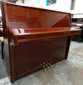 Seiler 116 Upright Piano in Mahogany Gloss Finish