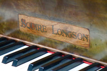 Load image into Gallery viewer,  - SOLD - Squire &amp; Longson Baby Grand Piano in Burl Walnut Cabinet