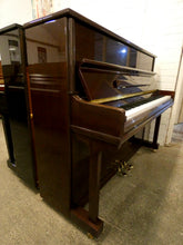 Load image into Gallery viewer, Steinbach UP118M4 Upright Piano In Plum Mahogany Gloss