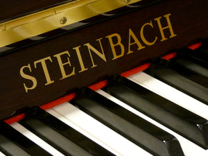 Steinbach UP118M4 Upright Piano In Plum Mahogany Gloss