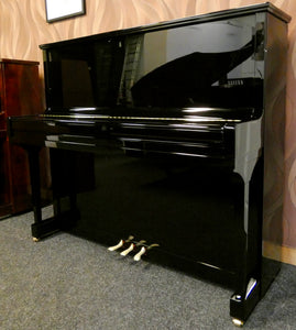 Steingraeber 130TPS Upright Piano in Black High Gloss