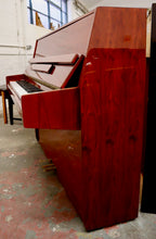 Load image into Gallery viewer, W Streicher 110 Upright piano in polished mahogany