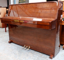 Load image into Gallery viewer, Weber WDE 410 Upright Piano in High Gloss Polished Walnut