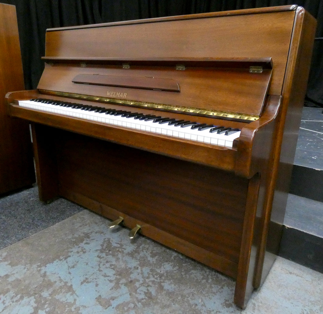 Welmar Model A2 Upright Piano in Mahogany Cabinet