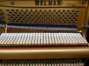 Welmar A3 Upright Piano in Mahogany Cabinet