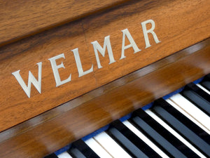 Welmar A3 Upright Piano in Teak Cabinet