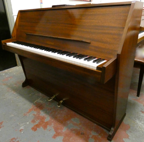 Welmar Model J Upright Piano in Mahogany Cabinetry