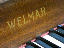 Load image into Gallery viewer, Welmar Model J Upright Piano in Mahogany Cabinetry