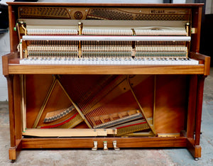  - SOLD - Welmar Model C Upright Piano in Mahogany Cabinet
