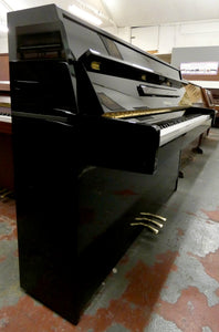 Yamaha C108 Upright Piano in Black High Gloss Cabinetry