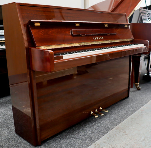  - SOLD - Yamaha M108N Upright Piano in High Gloss Mahogany