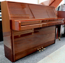 Load image into Gallery viewer,  - SOLD - Yamaha M108N Upright Piano in High Gloss Mahogany