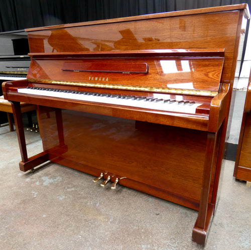 Yamaha P116T Upright Piano in Mahogany Gloss Finish