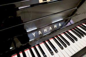  - SOLD - Yamaha U1 in beautiful black high Gloss Finish