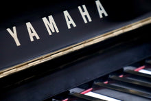 Load image into Gallery viewer,  - SOLD - Yamaha U1 in Black High Gloss Cabinetry