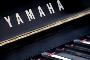  - SOLD - Yamaha U1 in Black High Gloss Cabinetry