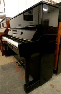 Yamaha U1 Upright Piano in High Gloss Black Cabinetry Made in Japan