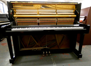 Yamaha U1 Upright Piano in High Gloss Black Finish
