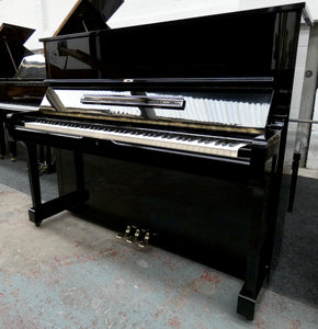 Yamaha Model U1 Upright Piano in Black High Gloss Finish