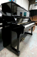Load image into Gallery viewer, Yamaha Model U1 Upright Piano in High Gloss Black Cabinetry