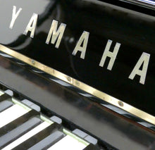 Load image into Gallery viewer, Yamaha Model U1 Upright Piano in Black High Gloss Finish