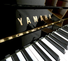 Load image into Gallery viewer, Yamaha U3 in Black High Gloss Finish