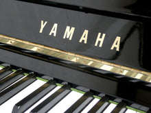 Load image into Gallery viewer, Yamaha U3 in Black High Gloss Cabinetry