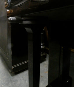 Yamaha U3 in Black High Gloss Cabinetry with Silent System