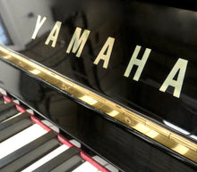 Load image into Gallery viewer, Yamaha U3S in Black High Gloss Cabinetry