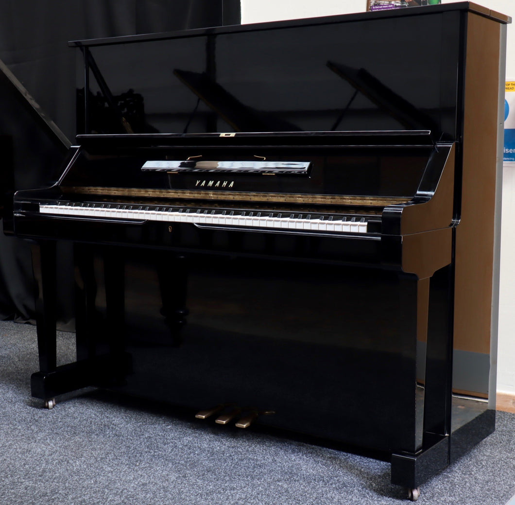  - SOLD - Yamaha U3X Upright Piano in Black High Gloss Finish