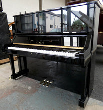 Load image into Gallery viewer, Yamaha U3X Upright Piano in Black High Gloss Cabinetry
