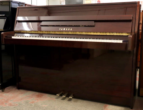 Yamaha C108 Upright Piano in Mahogany Gloss Finish