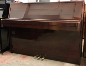 Yamaha C108 Upright Piano in Mahogany Gloss Finish