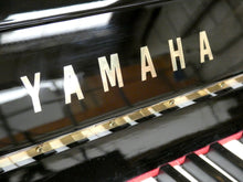 Load image into Gallery viewer, Yamaha C110A Upright Piano in Black High Gloss Cabinet