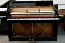 Load image into Gallery viewer, Yamaha C110A Upright Piano in Black High Gloss Cabinet