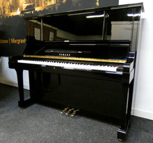 Load image into Gallery viewer, Yamaha UX-3 Upright Piano in High Gloss Black Cabinetry