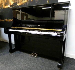Yamaha UX-3 Upright Piano in High Gloss Black Cabinetry