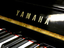 Load image into Gallery viewer, Yamaha UX-3 Upright Piano in High Gloss Black Cabinetry